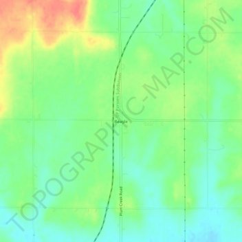 Beagle地形图、海拔、地势
