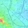 刘家桥地形图、海拔、地势