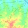 龙兰村地形图、海拔、地势