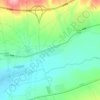 作头村地形图、海拔、地势