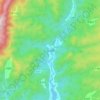 五山镇地形图、海拔、地势