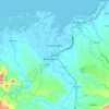 Juban地形图、海拔、地势