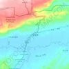 木邦地形图、海拔、地势