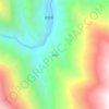 则巴村地形图、海拔、地势