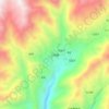 三垭镇地形图、海拔、地势