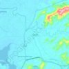 Tuaran地形图、海拔、地势