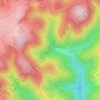 Mavon地形图、海拔、地势