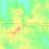 Cookville地形图、海拔、地势