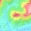 Le Petit Mont d'Amance地形图、海拔、地势