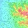 觀景台地形图、海拔、地势