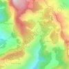 Nà Mụ地形图、海拔、地势