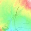 Panyalaian地形图、海拔、地势