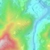 羅浮山地形图、海拔、地势