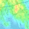 East Fairhaven地形图、海拔、地势