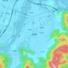 南通镇地形图、海拔、地势