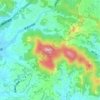 武山地形图、海拔、地势