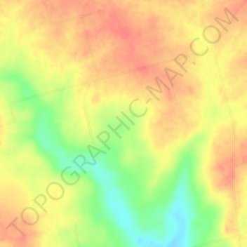 Fallsville State Wildlife Area地形图、海拔、地势