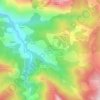 San Juan de Beleño地形图、海拔、地势