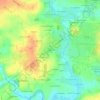 Gauchis地形图、海拔、地势