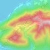 Vararo地形图、海拔、地势