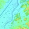 航头地形图、海拔、地势