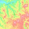 阿尔山市地形图、海拔、地势