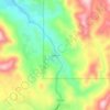 Midpines地形图、海拔、地势