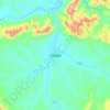 灵官殿镇地形图、海拔、地势