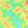 Evergreen Place地形图、海拔、地势