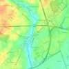 Newportville地形图、海拔、地势