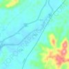白梅村地形图、海拔、地势