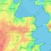 L'Orillois地形图、海拔、地势
