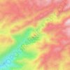 Mogote La Cuesta地形图、海拔、地势