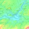 科尔德斯特里姆地形图、海拔、地势