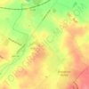 Sutton in the Elms地形图、海拔、地势