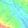 良教乡地形图、海拔、地势