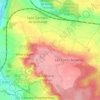 Les Maisons Brûlées地形图、海拔、地势
