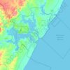 蒙巴萨地形图、海拔、地势