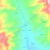 旺水泉村地形图、海拔、地势