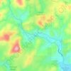 Helen地形图、海拔、地势