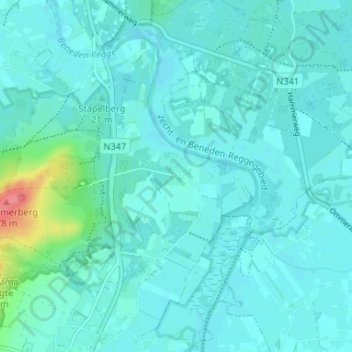 Archem地形图、海拔、地势