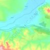 双庙地形图、海拔、地势