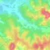 La Brée地形图、海拔、地势