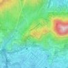 尖山地形图、海拔、地势