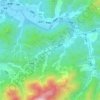紫微地形图、海拔、地势