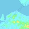 Tembeling地形图、海拔、地势