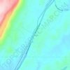 Pennine地形图、海拔、地势
