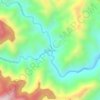 Bokiawan地形图、海拔、地势