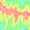 Αγία Παρασκευή地形图、海拔、地势