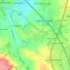 Redcoats Green地形图、海拔、地势